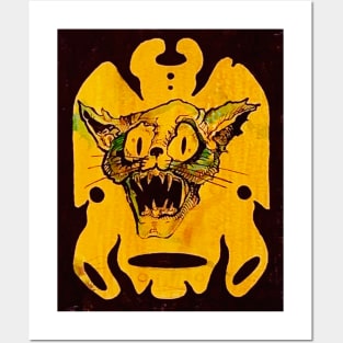 Demon Cat #6 Posters and Art